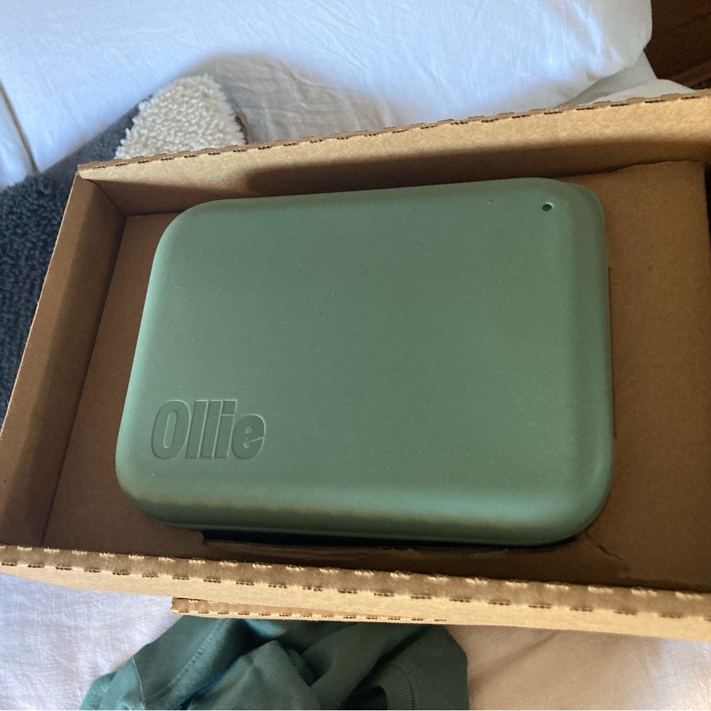 Ollie Green bamboo fiber & Silicone food Case